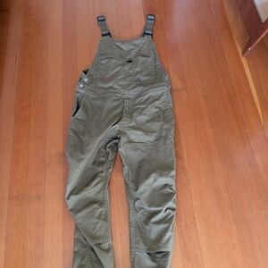 Livsn designs flex canvas overalls